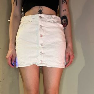 Pacsun High Waisted Denim Skirt